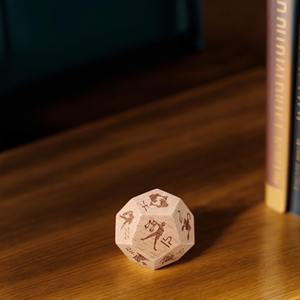 Dés en bois de haute qualité pour jeux de rôle, dés polyédriques en bois pour jeux de table professionnels, fournitures de jeux en gros - Product Image 4