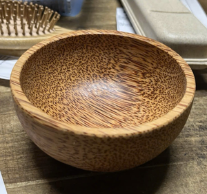 Tazones de Madera Hechos a Mano, Ecológicos y Biodegradables, Diseño Wabi Sabi de Madera de Coco Natural, Otros Recubrimientos, Tamaño Personalizable, Vajilla - Product Image 6