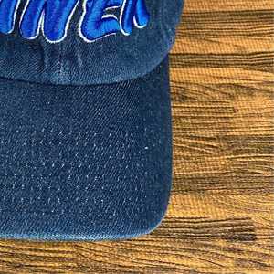 หมวกแก๊ปยีนส์สีน้ำเงินเข้มปักลาย Zeta Phi Beta สำหรับสตรี ปรับสายได้ สไตล์ลำลอง ทันสมัย - Product Image 4