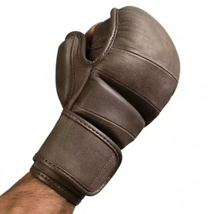 Boxing Gloves Customized Design Lightweight Non-Slip <b>Waterproof</b> Leather Hook Loop Closure Wholesale High Quality Boxing Gloves - Product Image 4