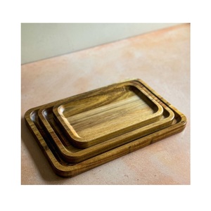 ARTISAN LIVING CREATION Bandejas Rectangulares Multifuncionales Modernas Acabadas a Mano con Madera de Leña, Creando un Ambiente Acogedor y Elevado - Product Image 6