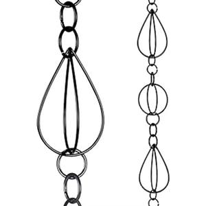 งานศิลป์รูปแบบเปิดโล่งที่กำลังลดราคา โดดเด่นด้วยความงดงามของน้ำที่เคลื่อนไหว การจัดวางลิงก์อย่างสร้างสรรค์สร้างรูปแบบที่สะดุดตา - Product Image 3