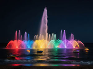 Fontaines musicales personnalisées Artwatershow, fontaines d'eau dansantes - Product Image 5