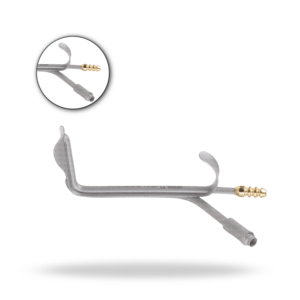 Benetrator Necklift Retractor Neuro Spine Surgical <b>Instrument</b> with Suction and Fiber Guide - Product Image 1