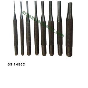 Kit de poinçons à broches 8 pièces en acier trempé, outil d'installation et de retrait de broches, poignée moletée de précision, usage professionnel GS1456C - Product Image 2