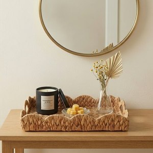 Handwoven Seagrass <b>Tray</b> Natural Woven Serving <b>Tray</b> for Home Kitchen and Table Decor Wholesale from Vietnam - Product Image 5