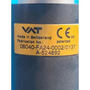 VAT 08040-FA24-0002ใช้เป็นชิ้นส่วนอุปกรณ์เซมิคอนดักเตอร์รุ่นเก่า - Product Image 2