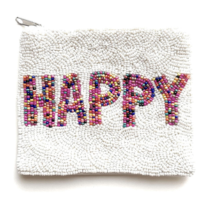 Monedero de Verano Bohemio para Mujer con Cuentas y Cierre de Cremallera, Regalo Ideal para Mejores Amigas, Bolsos de Mano Tipo Clutch - Product Image 1