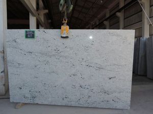 Grande dalle de granit crème colonial, pierre polie personnalisable pour comptoir, table, mur intérieur, sol - Product Image 4