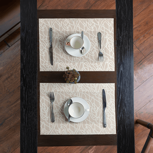 Modern Cotton Table <b>Placemats</b> Non-Slip Washable Heat Resistant Mats for Dining Room & Kitchen - Product Image 3