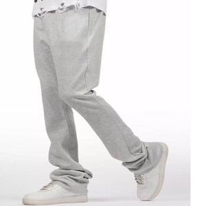 Pantalons de sport en molleton de coton pour hommes, pantalons d'entraînement de gym, pantalons de sport d'hiver, jogging, vêtements de tous les jours - Product Image 3