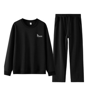 Top Premium Wholesale 100% Cotton Men's Winter Casual <b>Tracksuits</b> Hoodies Quick Dry Breathable Lightweight Front Logo-Custom - Product Image 3