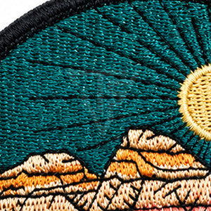 2026 New Design Professional Machine Embroidery Patches <b>Canvas</b> Iron-On Customized Designs Wholesale Low Prices - Product Image 5