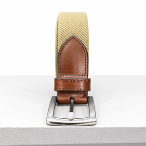 Wholesale OEM/ODM Brand Fashion Mens Nylon Braided <b>Elastic</b> Stretch Casual <b>Belt</b> Steel Pin Buckle 150cm Length 3.0cm Width 003 - Product Image 5