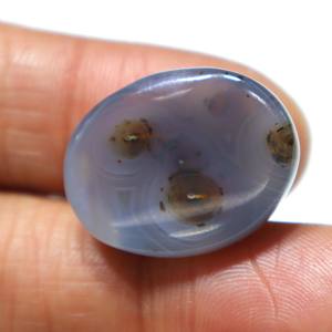 Piedra Preciosa Natural de Ágata Sulemani Aqeeq, Cabujón de Ágata con Rayas, Piedra Suelta Lisa, Proveedor Mayorista de Piedras para Joyería - Product Image 3