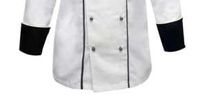 Chaquetas de Chef de Lona Transpirable de Manga Larga, Uniformes de Cocina Personalizables de Alta Calidad para Uso en Restaurantes y Hoteles - Product Image 5