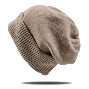 Unisex Solid Color Knit Beanie Hat 100% Acrylic <b>Winter</b> <b>Cap</b> Casual Style for Adults Ribbed Design 56-58CM Head Circumference - Product Image 6
