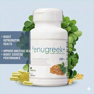 Extrait de graines de fenugrec, capsules Fenugreek Plus haute concentration, 60 unités, complément alimentaire, soutien bien-être à base de plantes, marque privée - Product Image 4