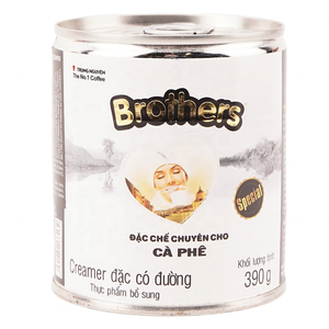 Crema Condensada al por Mayor 390g Marca Brothers Sustituto Lácteo Dulce Precio Competitivo Suministro a Granel Exportación - Product Image 1