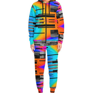 ชุดวอร์มแฟชั่นสำหรับผู้ชาย ลายพิมพ์แบบซับลิเมชั่น เนื้อผ้าเรียบลื่น สวมใส่สบาย เหมาะสำหรับออกกำลังกาย - Product Image 1