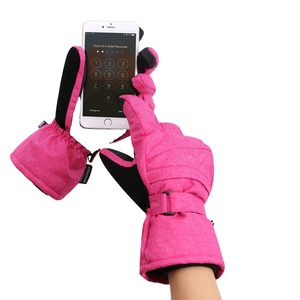 Gants de ski imperméables à l'eau chauds et coupe-vent pour la neige gants confortables de travail thermique à écran tactile gant de neige d'hiver Best-seller - Product Image 5