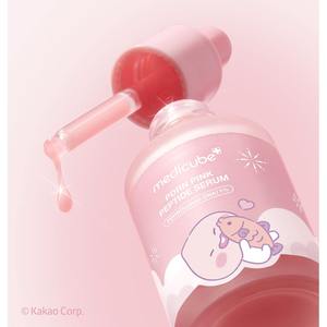 Ampolla de Péptidos Rosados PDRN [Edición Limitada] de Medicube, Edición Little Apeach, Suero Facial de Alta Calidad Hecho en Corea - Product Image 1