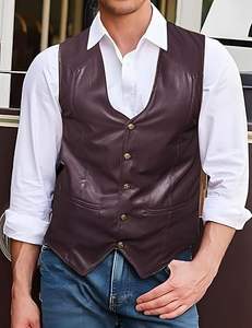 Chalecos de Cuero Clásicos para Motociclistas, Hombres y Mujeres, Diseño de Alta Calidad, Duraderos - Product Image 3