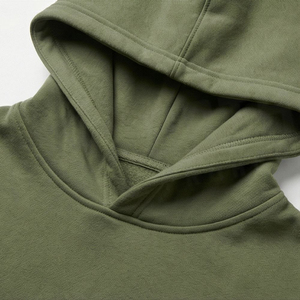 Sewing Hub Industry – Sweat à capuche pour femme 100 % coton, style streetwear décontracté, épaules tombantes, respirant, tricoté, à motifs, à prix abordable - Product Image 3