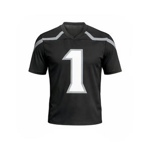 Camiseta de Fútbol Americano Personalizada, Transpirable, de Malla, Sublimada, Uniforme de Equipo, Poliéster, para Entrenamiento Deportivo - Product Image 2