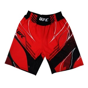 Shorts de Muay Thai unisexes à cinq points avec cordon de serrage, style vintage, shorts de sport d'entraînement pour hommes et femmes - Product Image 2