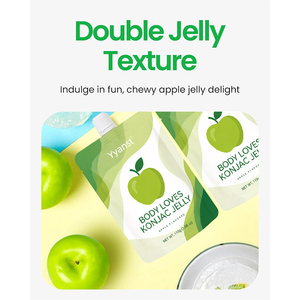 Gelatina de konjac con sabor a manzana, de marca privada, apta para dieta cetogénica, apoya el control de peso, la digestión y la salud, sin grasas, adelgazante, muestra gratuita. - Product Image 3