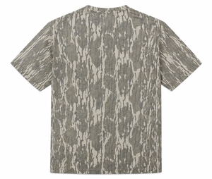 Chemise de pêche OEM en gros à manches courtes, respirante, extensible, résistante au rétrécissement, lavée, sportive, d'extérieur, camouflage vintage, UPF 50 - Product Image 2