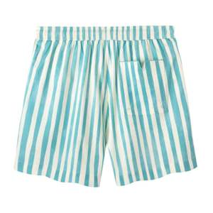 Shorts de bain pour hommes, séchage rapide, respirants, 100% coton, cordon de serrage, écologiques, shorts de plage, shorts de course - Product Image 2