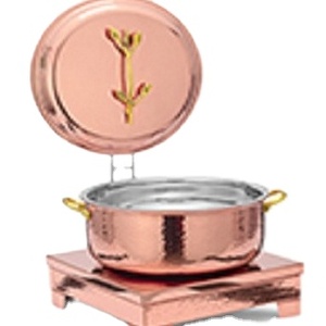 Top Chafing Dish cuisson en acier inoxydable noir chauffe-plats ensemble buffet chauffe-plats en acier inoxydable combo chauffe-plats - Product Image 2