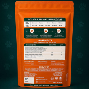 Probiotiques à croquer pour chiens et chats : Santé digestive, immunité, digestion saine, soutien quotidien au bien-être, action rapide - Product Image 2