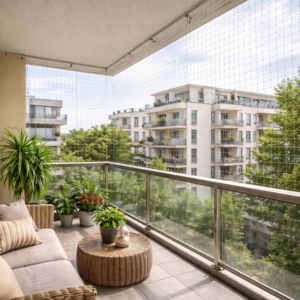 Red Antiaves de HDPE |   Red de Protección para Aves con Estabilización UV |   Red de Seguridad Agrícola para Exteriores y Techos - Product Image 3