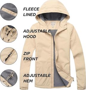 ผู้ผลิตเสื้อแจ็คเก็ตกันลมแบบ OEM สีสันตัดกัน เสื้อแจ็คเก็ตกันลมสำหรับผู้หญิง น้ำหนักเบา สำหรับเล่นกีฬา กันน้ำ มีฮู้ด - Product Image 5
