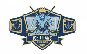 Ceinture de champion Ice Titans en cuir véritable, nouvelle ceinture de champion personnalisée. - Product Image 3