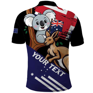 Vêtements australiens personnalisés en gros pour hommes, chemises en tricot - Product Image 2