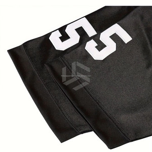 Maillots de football américain personnalisés en gros – Maillots de rugby respirants en maille cousue, uniformes de sublimation pour matchs et entraînements - Product Image 6