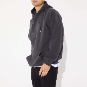 Sudadera con capucha de manga larga para hombre, estilo casual, lavado ácido, transpirable, con cremallera completa, OEM, para exteriores, para niños - Product Image 2