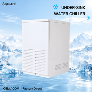 เครื่องทำน้ำเย็นใต้ซิงค์ Aquatek พร้อมถังเก็บน้ำเย็นขนาด 2 ลิตร และระบบทำความเย็นด้วยอากาศ สำหรับห้องครัวและสำนักงาน - Product Image 1
