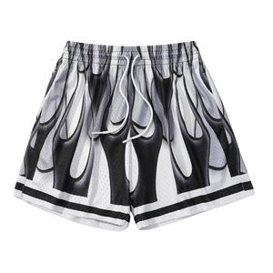 Pantalones Cortos de Malla para Hombre al por Mayor, Sin Bolsillos, Corte Regular, Sublimación Completa Personalizada, 100% Poliéster, Ropa Urbana Unisex - Product Image 1