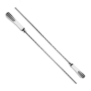 Sonda Uterina Premium Sims, Detector de Posición Uterina Graduado, Acero Inoxidable Plateado, Maleable, Ginecológico, CE ISO - Product Image 2