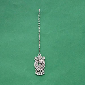 Classic Oxidised Plating Tikka for <b>Bridal</b> <b>Headwear</b> - Product Image 1