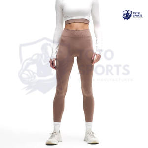 Leggings Deportivos para Mujer, Cómodos, Ajustados, de Tela Suave, Transpirables, para Todas las Temporadas, con Logotipo Personalizado, Producto de Moda, del Mejor Proveedor - Product Image 2