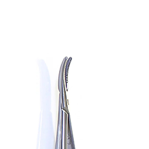 Porte-aiguilles en acier inoxydable de 16 cm à pointe fine courbée avec pinces de blocage, pinces hémostatiques, pinces artériennes, outils médicaux - Product Image 6