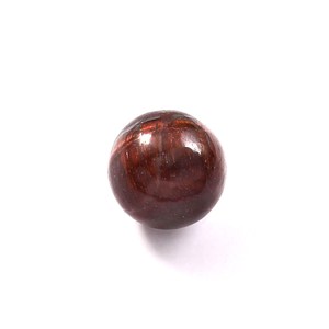 Lote al por mayor de esferas redondas lisas de ojo de tigre rojo natural de 10 mm, piedras preciosas sueltas para la fabricación de joyas. - Product Image 2