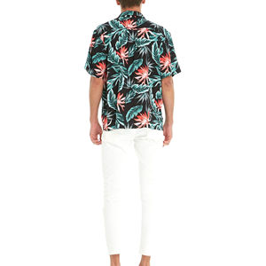 เสื้อเชิ้ตชายหาดฮาวาย OEM 2026 รุ่นสั่งทำพิเศษสำหรับฤดูร้อน แขนสั้น คอวี แห้งเร็ว เป็นมิตรกับสิ่งแวดล้อม ป้องกันรอยยับ คุณภาพสูง - Product Image 2