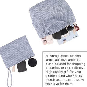 Sac fourre-tout de luxe personnalisé pour femme, en cuir PU de haute qualité, sacs à main et sacs à bandoulière pour femmes - Product Image 3